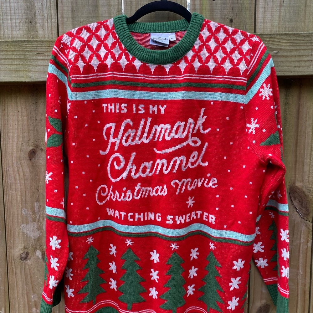 Like New Hallmark Christmas Movie Sweater